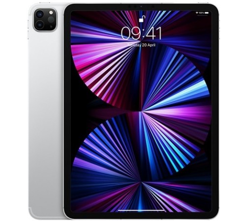Планшет Apple iPad Pro 11 (2021) 128Gb Wi-Fi + Cellular Silver MHW63