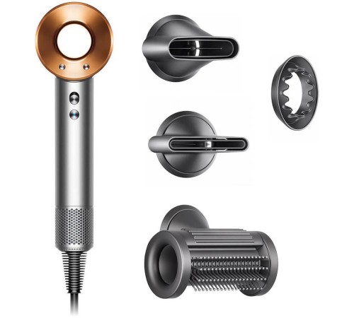 Фен Dyson Supersonic HD15, никель/медь, KR