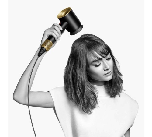 Фен Dyson Supersonic HD07, AE, onyx black/gold (черный/золотой) 
