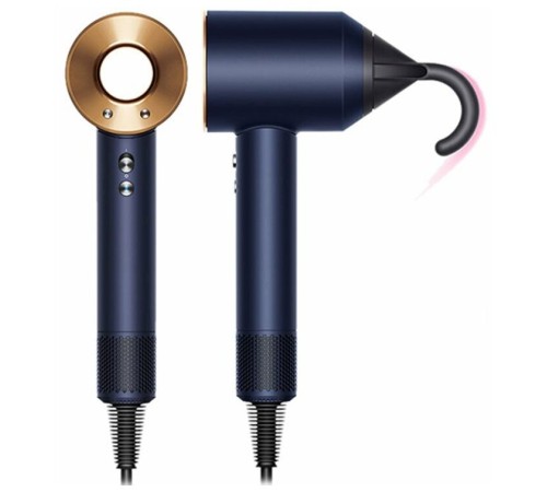Фен Dyson Supersonic HD08, синий/медный (без кейса)