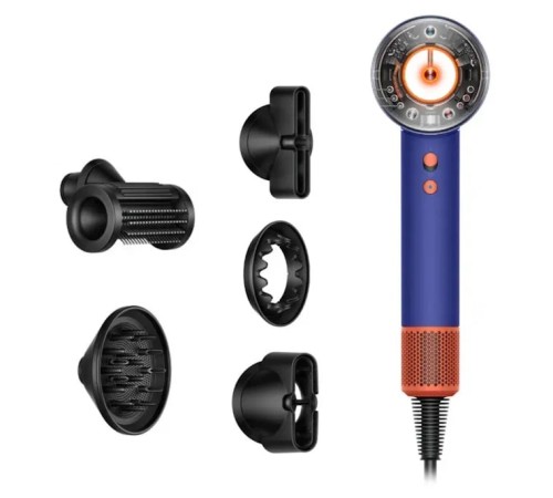 Фен Dyson Supersonic Nural HD16 без кейса, vinca blue/topaz, cиний/топаз Фен Dyson Supersonic Nural HD16 без кейса, vinca blue/topaz, cиний/топаз