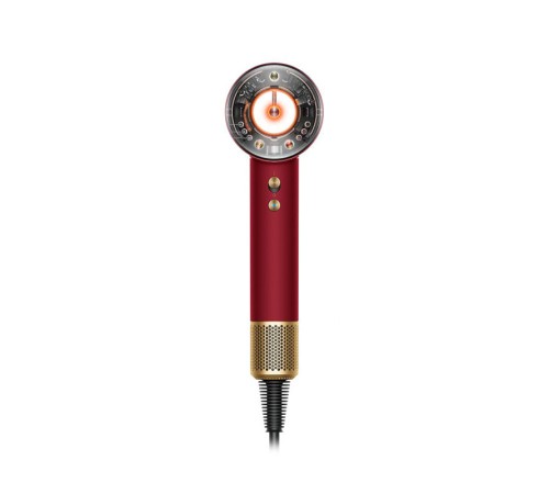 Фен Dyson Supersonic HD16, red velvet/gold, красный вельвет/золотой, HK