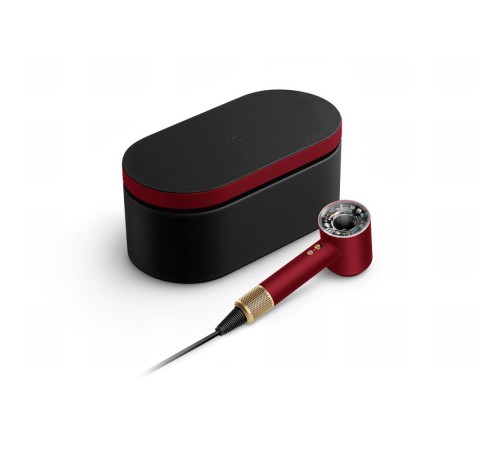 Фен Dyson Supersonic HD16, red velvet/gold, красный вельвет/золотой, HK