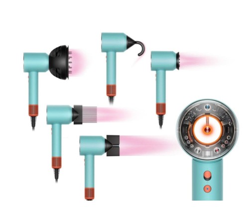 Фен Dyson Supersonic Nural HD16, ceramic patina/topaz, керамическая патина/топаз (без кейса) Фен Dyson Supersonic Nural HD16, ceramic patina/topaz, керамическая патина/топаз (без кейса)