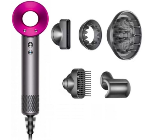 Фен Dyson Supersonic HD07, HK, antrazit/fuchsia (антрацит/фуксия) 