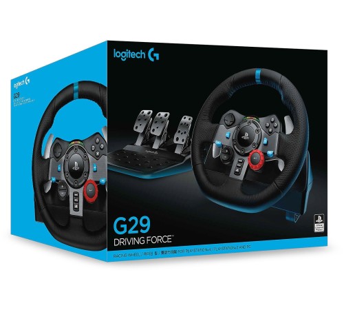Руль Logitech G G29 Driving Force черный