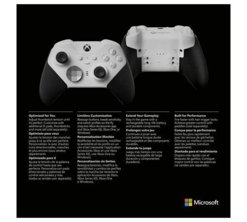Геймпад Xbox Elite Series 2 Core, черно-белый