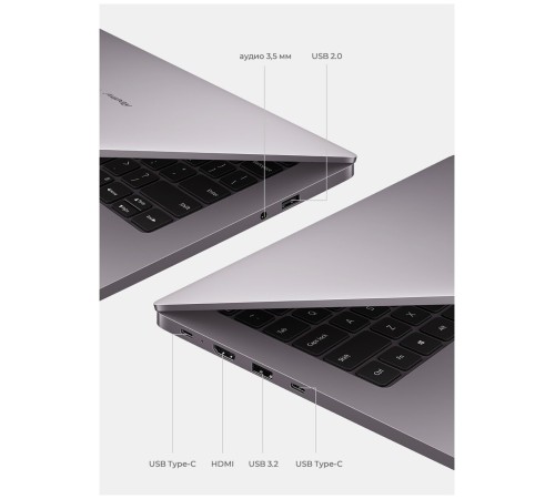 Ноутбук Xiaomi RedmiBook Pro 14 R7 5700U 16/512G (JYU4400CN) Серый