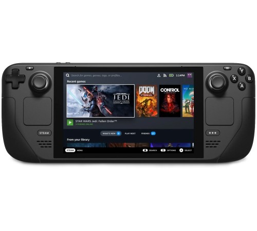 Игровая приставка Valve Steam Deck 512 ГБ SSD, черный