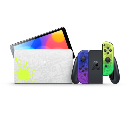 Игровая приставка Nintendo Switch OLED 64 ГБ Splatoon 3 Edition