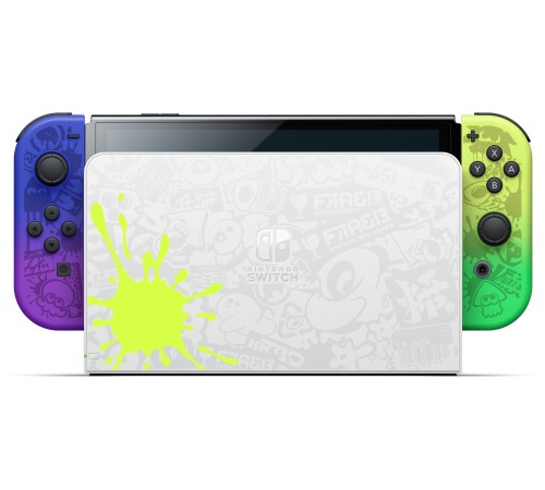 Игровая приставка Nintendo Switch OLED 64 ГБ Splatoon 3 Edition