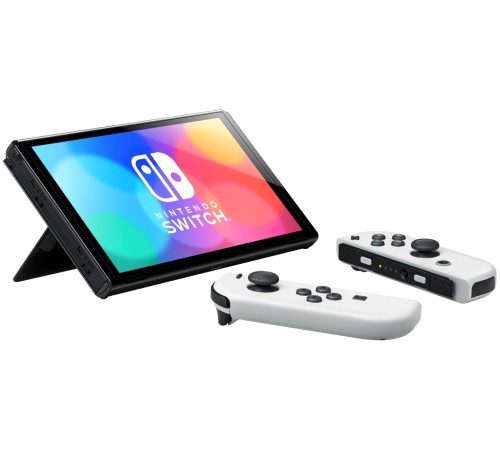 Игровая приставка Nintendo Switch OLED 64 ГБ, белый