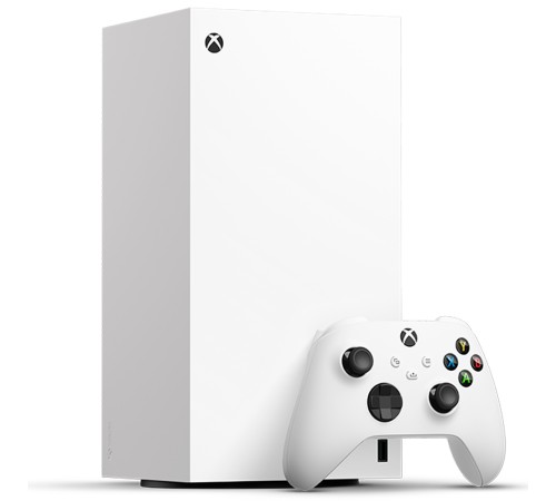 Игровая приставка Microsoft Xbox Series X Digital Edition 1 ТБ, белый