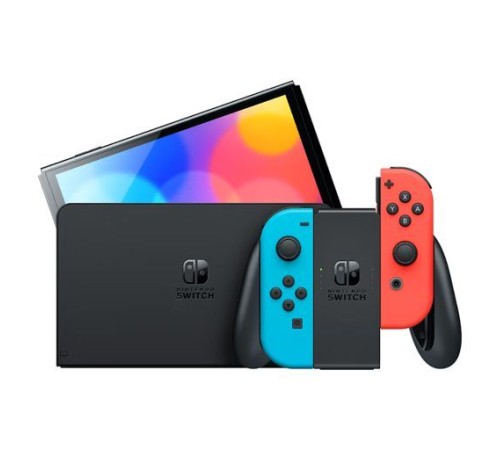 Игровая приставка Nintendo Switch OLED 64 ГБ, черный