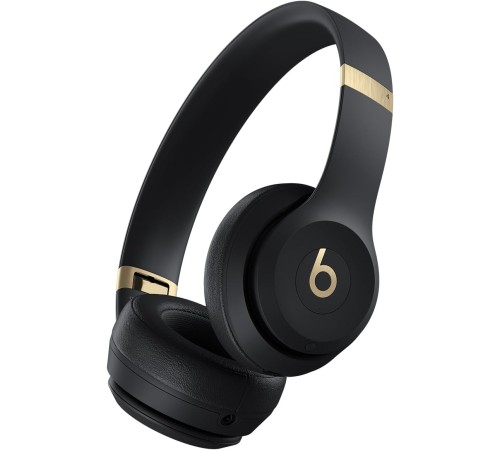 Беспроводные наушники Beats Solo 4, Black Gold (черный золотой)