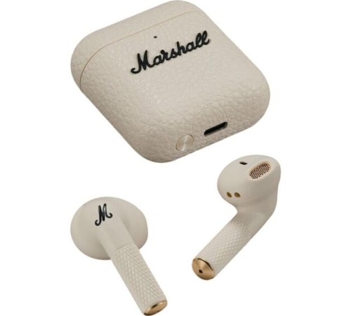 Беспроводные наушники Marshall Minor IV, кремовый