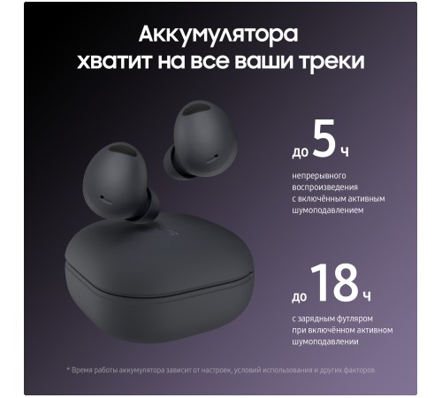 Беспроводные наушники Samsung Galaxy Buds2 Pro, graphite