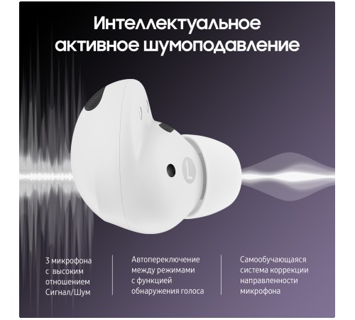 Беспроводные наушники Samsung Galaxy Buds2 Pro, white Беспроводные наушники Samsung Galaxy Buds2 Pro, white