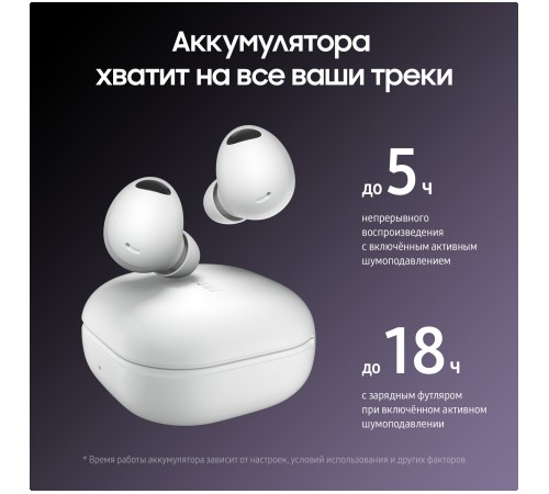 Беспроводные наушники Samsung Galaxy Buds2 Pro, white Беспроводные наушники Samsung Galaxy Buds2 Pro, white