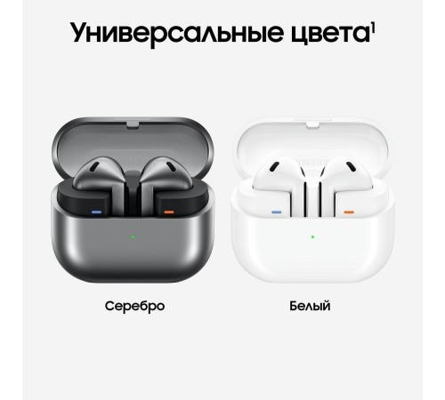 Беспроводные наушники Samsung Galaxy Buds 3, серебряный Беспроводные наушники Samsung Galaxy Buds 3, серебряный