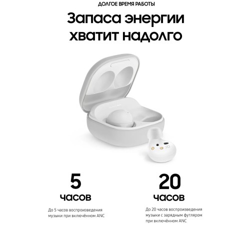 Беспроводные наушники Samsung Galaxy Buds2, белый Беспроводные наушники Samsung Galaxy Buds2, белый