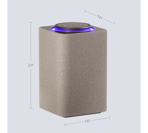 Умная колонка Яндекс Станция Макс с Zigbee YNDX-00053E Бежевый