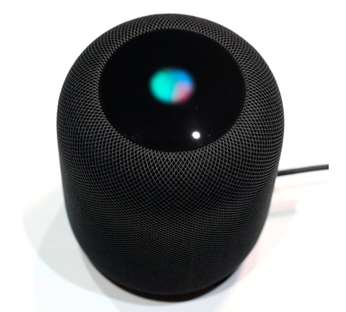 Умная колонка Apple HomePod, полночь
