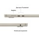 Apple MacBook Air 15.3 2023 MQTL3 (M2 CPU 8-Core, GPU 10-Core, 16GB, 1Tb) Starlight 