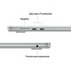 Apple MacBook Air 15.3 2023 MQKR3 (M2 CPU 8-Core, GPU 10-Core, 8GB, 256Gb) Silver
