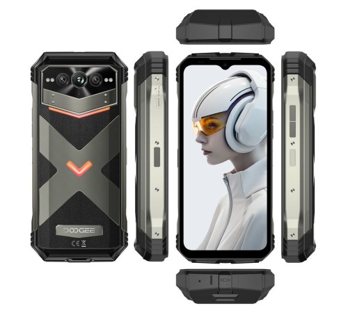 Смартфон DOOGEE V Max Plus 16/512Gb, 2 nano SIM, Pewter Gray