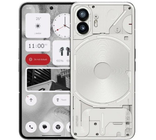 Смартфон Nothing Phone (2) 12/256 ГБ, Dual nano SIM, белый