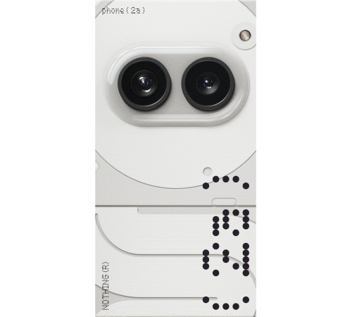 Смартфон Nothing Phone 2a 12/256 ГБ, Dual nano SIM, White Смартфон Nothing Phone 2a 12/256 ГБ, Dual nano SIM, White