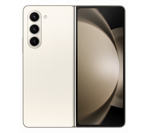 Смартфон Samsung Galaxy Z Fold5 12/512 ГБ RU, Dual: nano SIM + eSIM, кремовый Смартфон Samsung Galaxy Z Fold5 12/512 ГБ RU, Dual: nano SIM + eSIM, кремовый