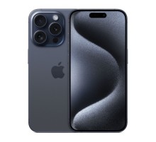 Смартфон Apple iPhone 15 Pro 1TB, Dual: nano SIM + eSIM, Blue Titanium Смартфон Apple iPhone 15 Pro 1TB, Dual: nano SIM + eSIM, Blue Titanium