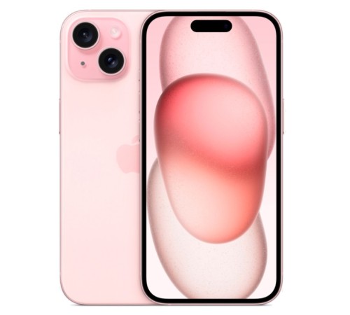 Смартфон Apple iPhone 15 128ГБ, Dual: nano SIM + eSIM, розовый