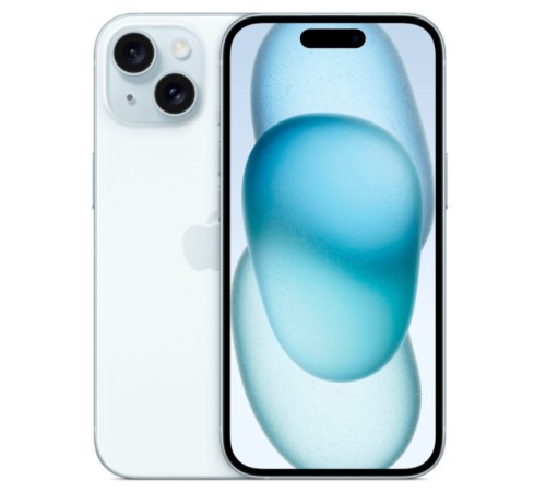 Смартфон Apple iPhone 15 128ГБ, Dual eSIM, синий