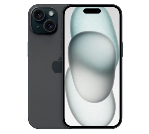 Смартфон Apple iPhone 15 128ГБ, Dual eSIM, черный Смартфон Apple iPhone 15 128ГБ, Dual eSIM, черный
