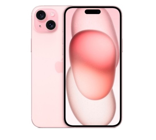 Смартфон Apple iPhone 15 Plus 128ГБ, Dual: nano SIM + eSIM, розовый Смартфон Apple iPhone 15 Plus 128ГБ, Dual: nano SIM + eSIM, розовый
