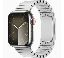 Apple Watch Series 8 41mm Silver Stainless Steel Case with Silver Link Bracelet