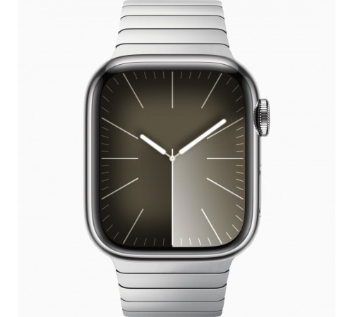 Apple Watch Series 8 41mm Silver Stainless Steel Case with Silver Link Bracelet