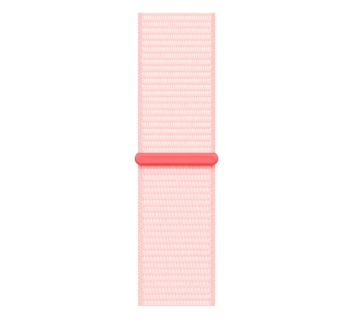 Apple Watch  S9 41mm Silver Aluminum Case with Light Pink Sport Loop