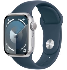 Apple Watch S9 41mm Silver Aluminium/White M/L