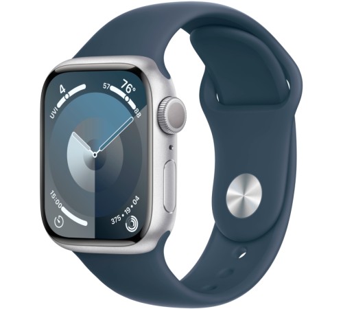 Apple Watch S9 41mm Silver Aluminium/White S/M