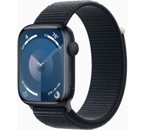 Apple Watch S9 45mm Midnight Aluminium M/L
