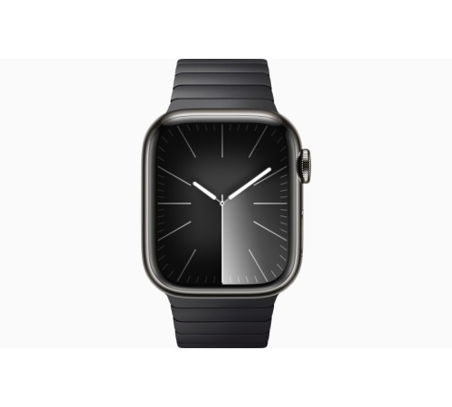 Apple Watch Series 9 45mm Graphite Steel Case with Space Black Link Bracelet