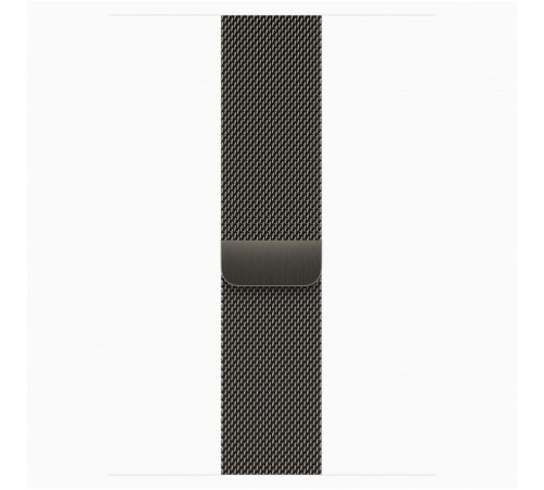Apple Watch Series 9 45mm Graphite Stainless Steel Milanese Loop