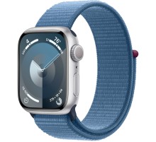 Apple Watch S9 41mm Silver Aluminium Sport Loop