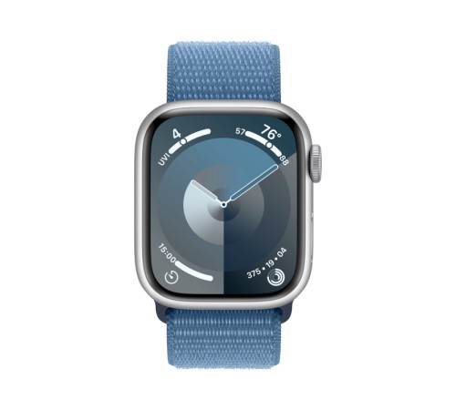 Apple Watch S9 41mm Silver Aluminium Sport Loop