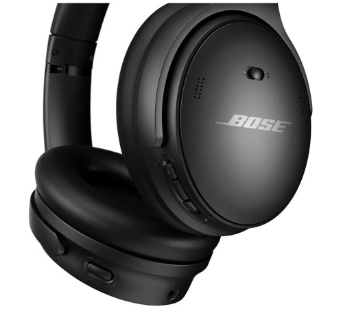 Беспроводные наушники Bose QuietComfort 45, mini jack 3.5 mm, черный