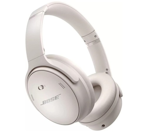 Беспроводные наушники Bose QuietComfort 45, mini jack 3.5 mm, белый